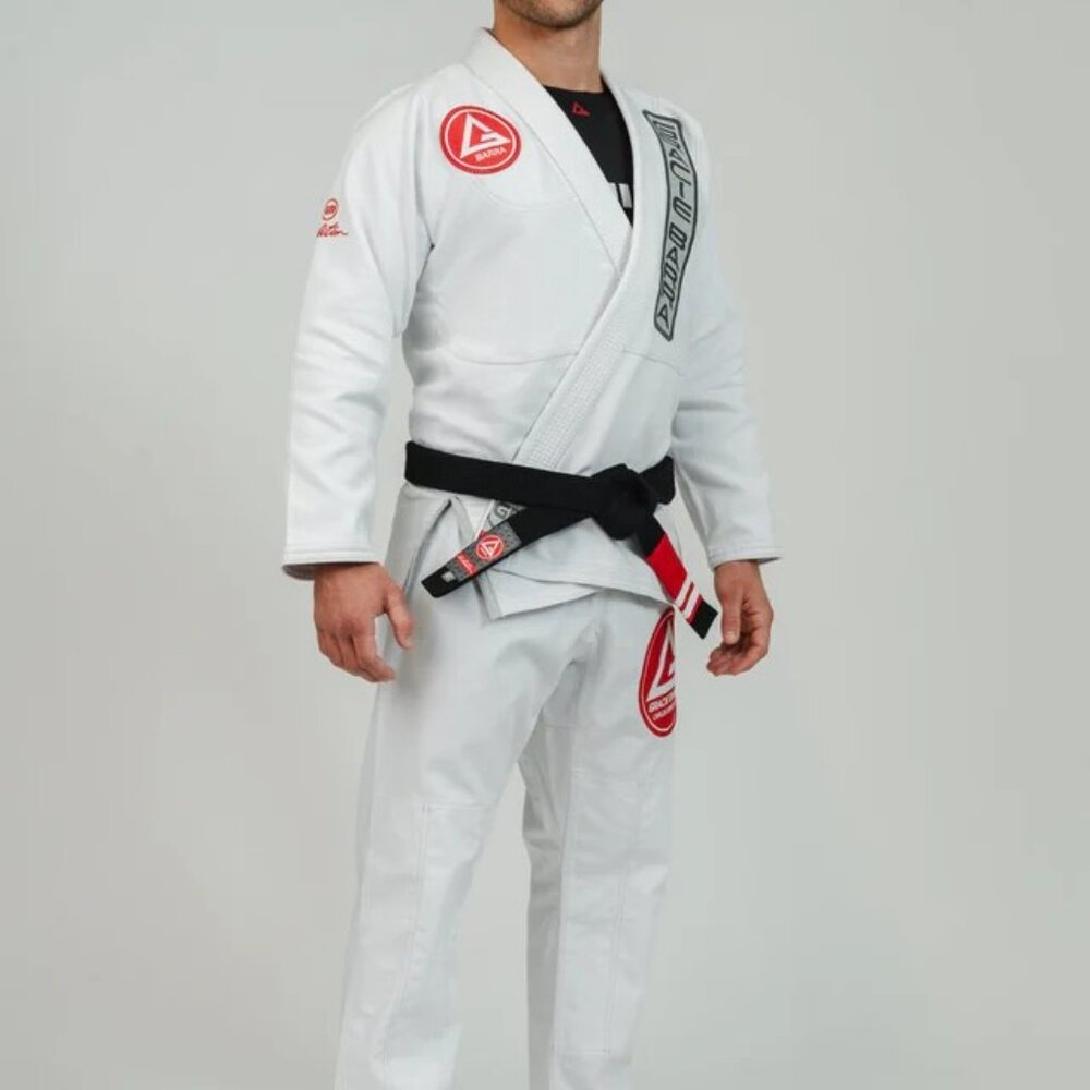 GB1 Kimono with Belt - White